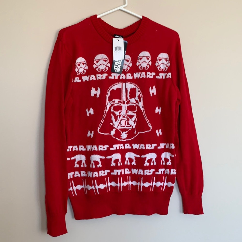 Brand new- Star Wars Storm Trooper Christmas Sweater